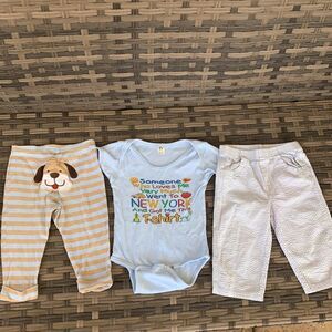 Baby boy top & bottom bundle 3